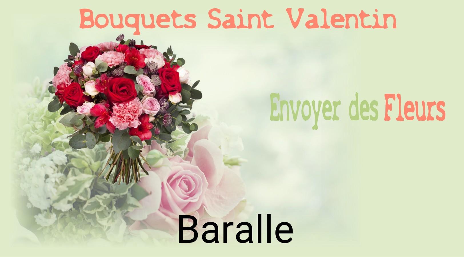 Roses de Saint-Valentin livrées à Baralle